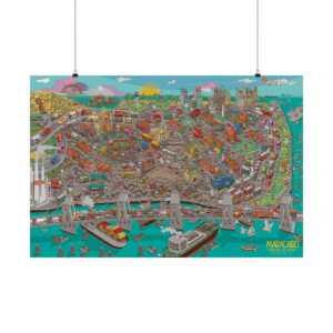 Maracaibo Ilustrado - Poster by: Enrique Attow